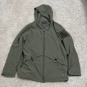 EUC Under Armour Tactical OD Green Men’s Jacket SZ XXL